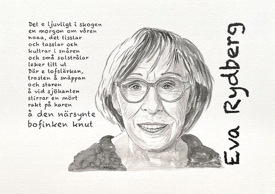 Mats Müller, Eva Rydberg, 35x25cm