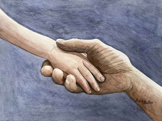 Mats Müller, Inez och jag, 32x24cm