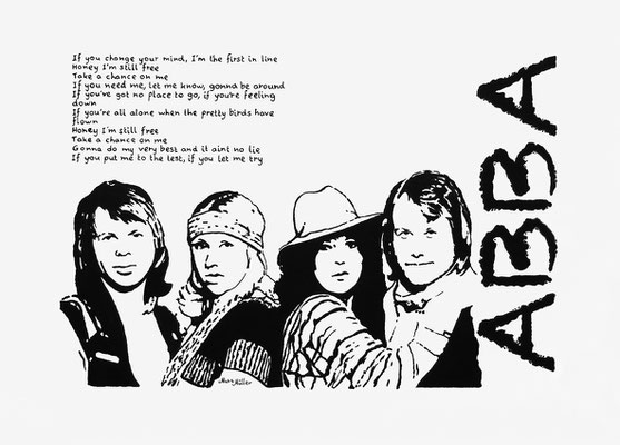 Mats Müller, ABBA, 35x25cm
