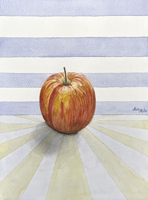 MatsMüller, Moget äpple, 29,5x21cm