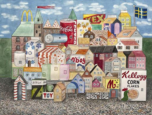 MatsMüller, Nostalgistad, 65x50cm
