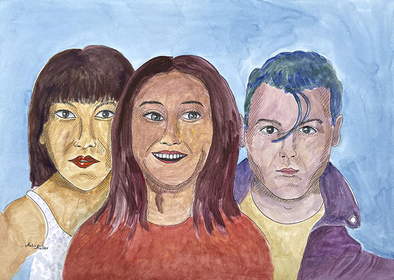 MatsMüller, Folk, 42x30cm