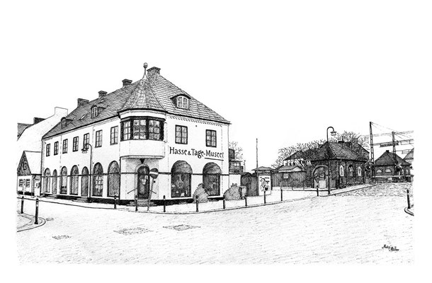 Mats Müller, Tomelilla-3, 60x40cm i ram