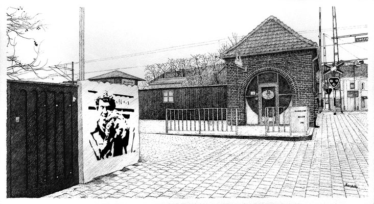 Mats Müller, Tomelilla-5, 60x40cm i ram