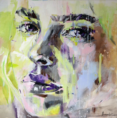 Luolou 100x100 cm Acryl