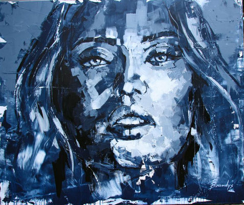 Whitewater 120x100 cm Acryl