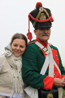 Corporal Klaus Luitz mit Silke Brux