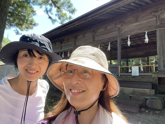 ライトワーク大成功でニコニコな菊理姫かえ＆瀬織津姫沙織