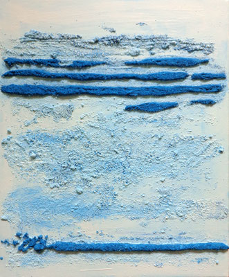 horizons bleus, 61 x 50 cm, 2016, vendu