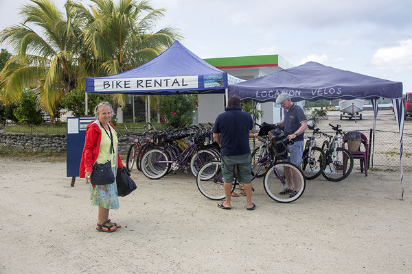 Radtour auf Fakarava