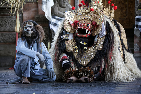 Barong Tanz, Bali, Indonesien 