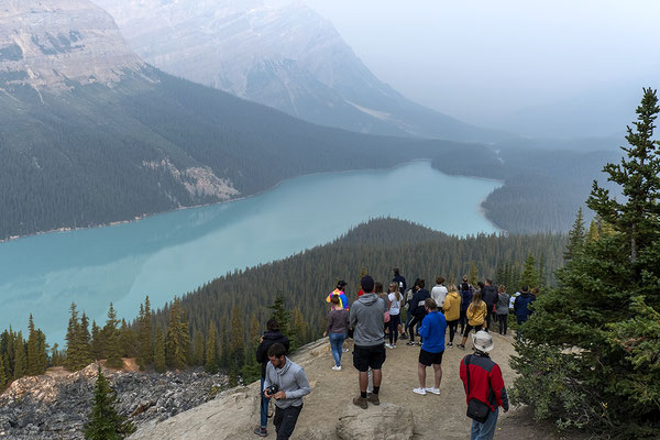 Gletschersee am Icefields Parkway Alberta Kanada