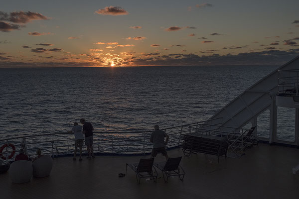 Sonnenuntergang im Pazifischen Ozean