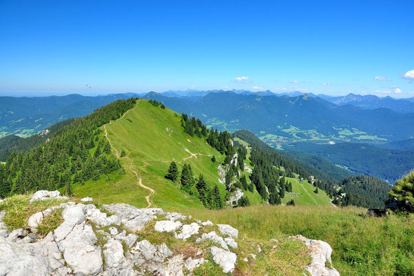 Bayern, Alpen, Wanderung, Landschaft, Berge, Brauneck