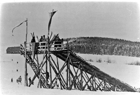 Zweite Sprungschanze Kaibeloch 1931