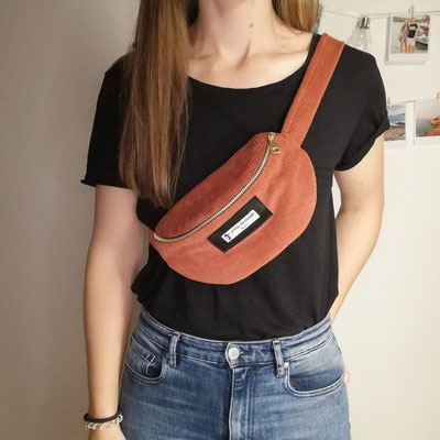 Cord rouge, schwarz