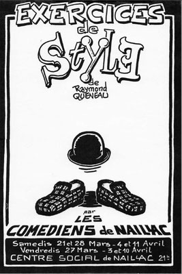 Exercices de style 1992 J.Yves Bertin