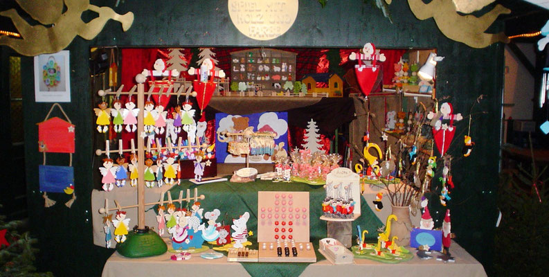 ANITA-und mein Spiel mit Holz und Farbe e.U./ 2007 mein 1. Weihnachtsmarkt