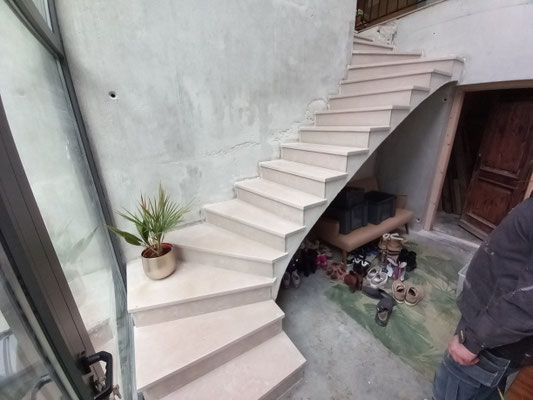 Escalier sur voûte sarrasine