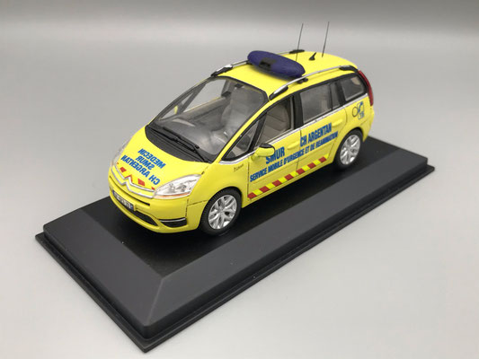 Citroen C4 Picasso SMUR Argentan Echelle 1 43 Le monde du SMUR en miniature
