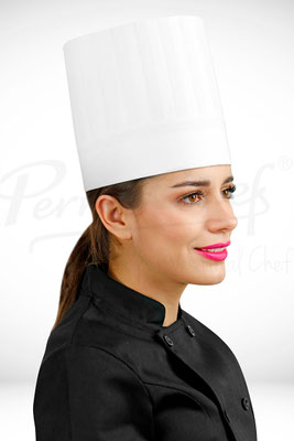 E7BL GORRO DIGNUS 7" COLOR BLANCO MARCA PERMACHEF