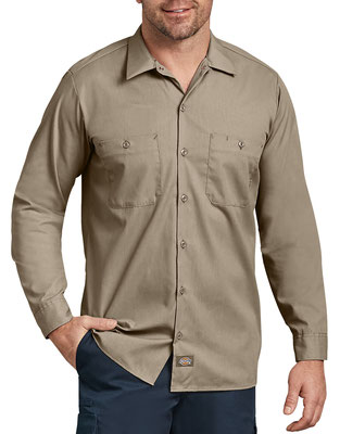 CAMISA DE POPELINA PARA TRABAJO MARCA DICKIES