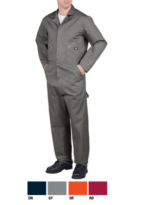 M4870 OVEROL DELUXE 100% ALGODON MANGA LARGA VARIOS COLORES MARCA DICKIES