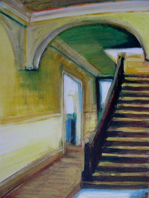 Raum 2, 2014, Acryl auf Malkarton, 30 x 40