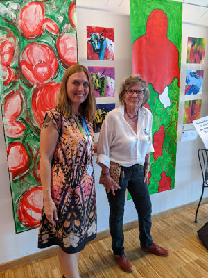 Elena Heckel und Annette Ziller