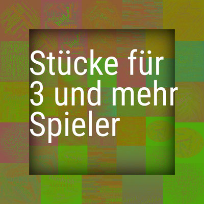 theatertexter Stücke für 3 und mehr Schauspieler