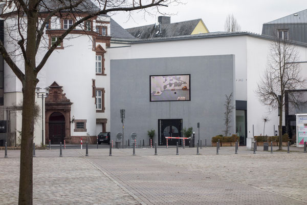 Haupteingang des Museums für Gegenwartskunst in Siegen