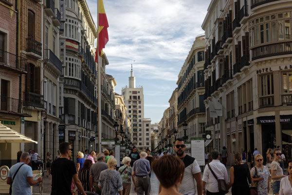 Einkaufstraße Marqués de Larios