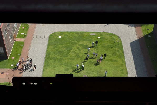 Blick auf den Ehrenhof, August 2008