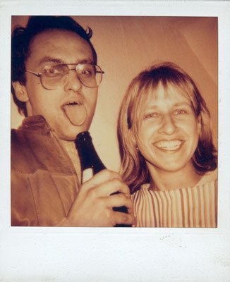 Sonja und Reinhard, Polaroidrepro vom SW-Foto