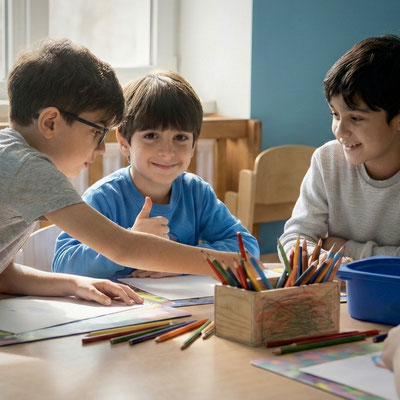 Logo der Kita Mosaikraupen