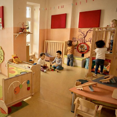 Logo der Kita Die Schlümpfe