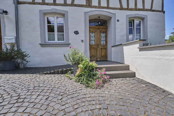 Rampe - barrierefreies Ferienhaus Mosel