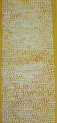 Elemens  III - oil on canvas/Öl auf Leinwand - 150 x 70 cm