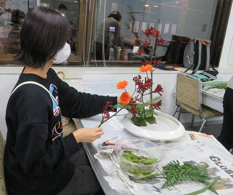 2025/11/19　久しぶりのお稽古に嬉しそうな様子のSちゃん。