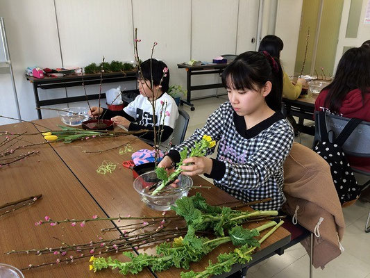 2016.2.20　『桃の節句』の飾り花