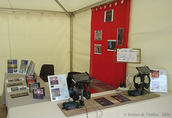 Imaginales 2016 - the Ylsthia stand / le stand Ylsthia