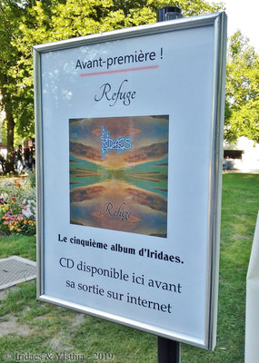 Imaginales 2019 - Troisième fois qu'un de mes CDs était en avant-première aux Imaginales.   /   Third time one of my CDs was premiered at the Imaginales.