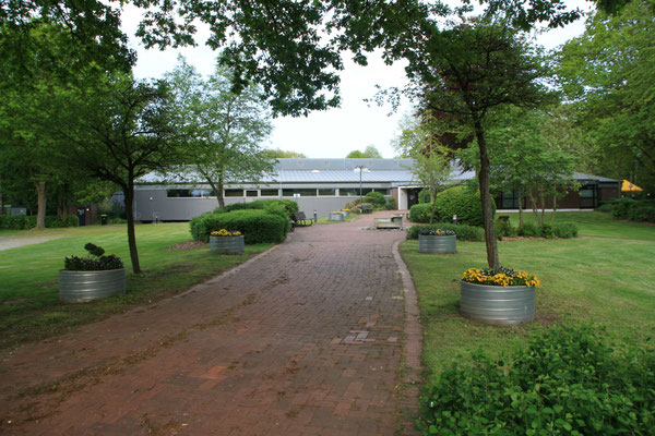 Der Weg zur Schwimmhalle