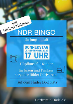 Plakat NDR Bingo