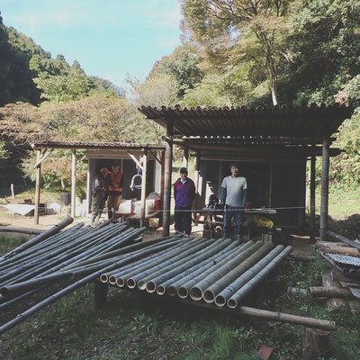 １１月１１日　大沢谷広場プロジェクト＋イノシシ被害対策プロジェクト