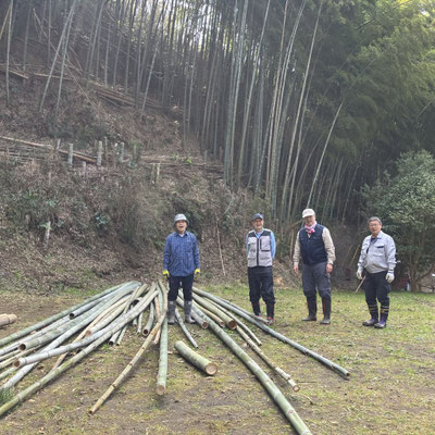２月２３日　大沢谷竹林整備プロジェクト