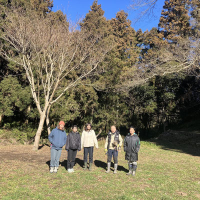 １月２５日　大沢谷広場プロジェクト