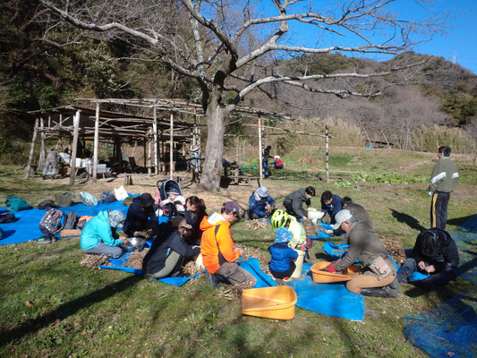 １２月１７日　上山口寺前谷戸復元プロジェクト