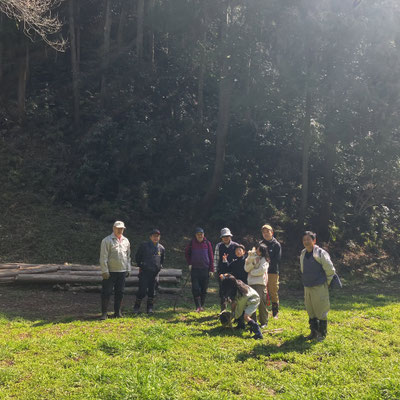 ３月２１日　大沢谷竹林整備プロジェクト