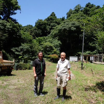 ０７月２４日　大沢谷広場プロジェクト＋イノシシ被害対策プロジェクト